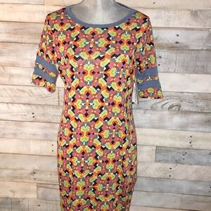 NWT multi color Large Lularoe Julia